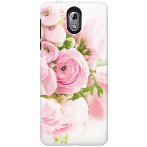 фото Cиликоновый чехол на nokia 3.1 / нокиа 3.1 с принтом "розовые розы" gosso