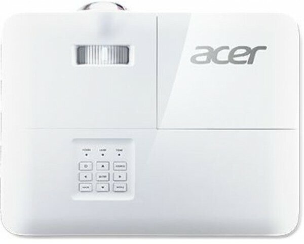 ACER Проектор Acer S1386WHn DLP 3600Lm (1280x800) 20000:1 ресурс лампы:5000часов 2xUSB typeA 2xHDMI 3.1кг MR. JQH11.001