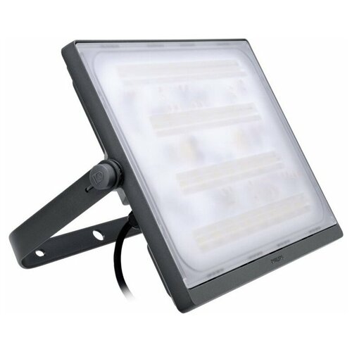 Прожектор PHILIPS LED BVP176 LED190/СW 200W 220-240V WB 19000lm 5700K 30°x80° 390x287x62 Grey