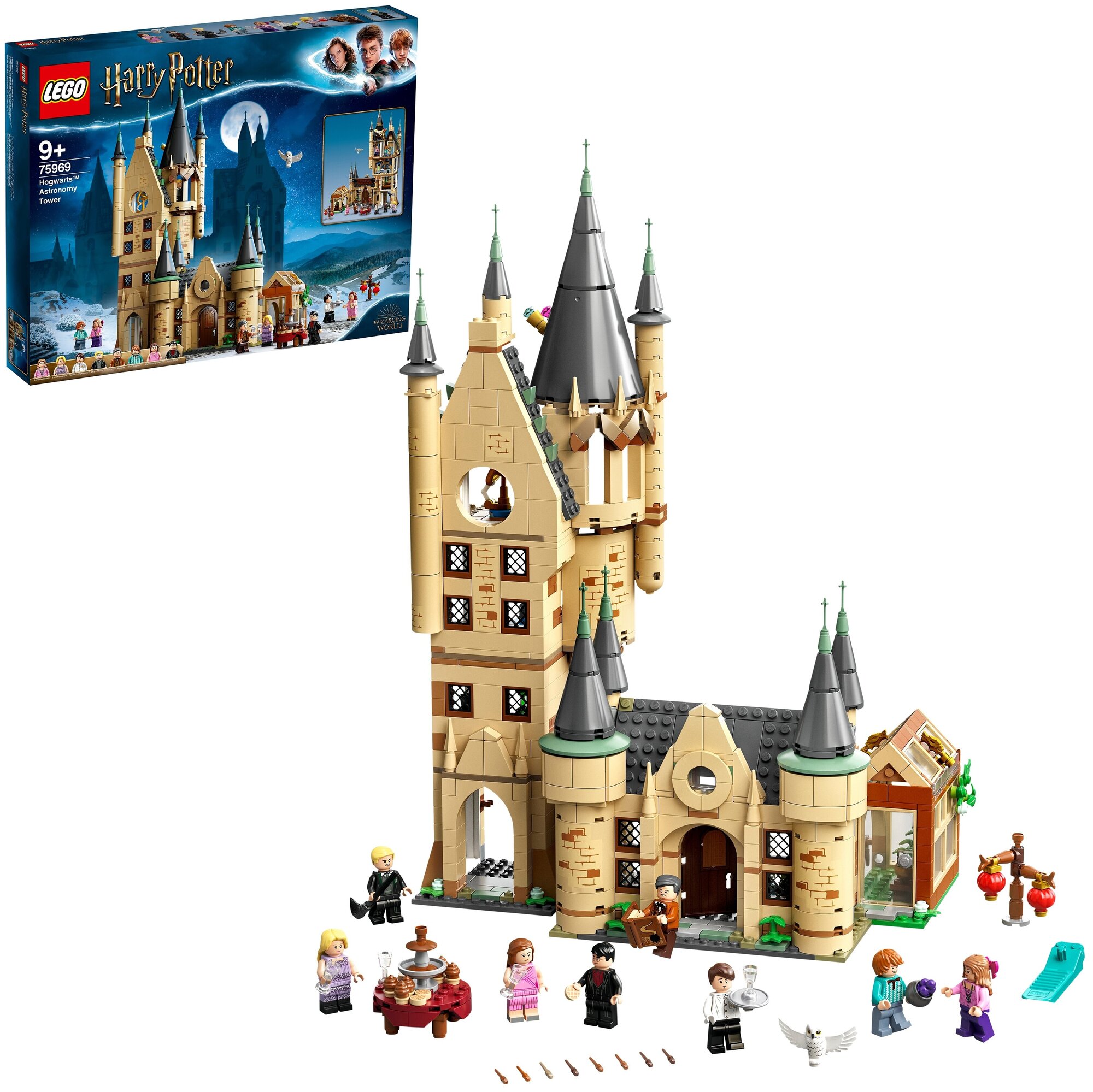 Конструктор LEGO Harry Potter Астрономическая башня Хогвартса, 971 деталь (75969) - фото №3