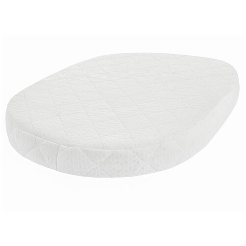 фото Матрас детский amarobaby soft dream ellipse 75x125, белый