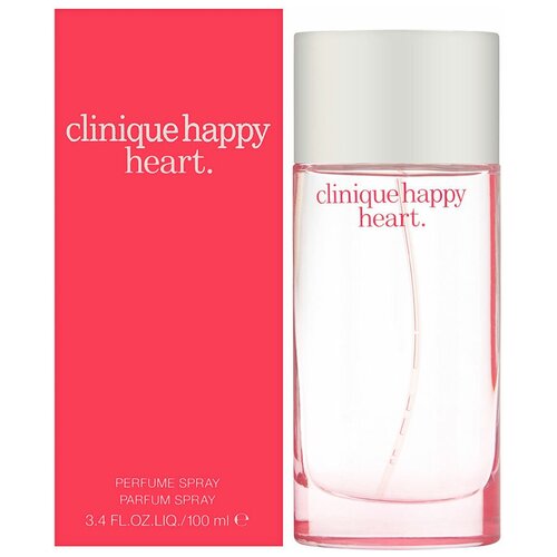 Clinique парфюмерная вода Happy Heart, 100 мл, 13 г clinique happy heart 2012 парфюмерная вода 100 мл для женщин