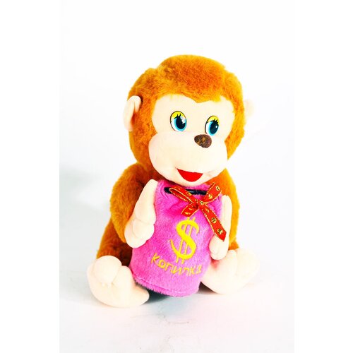 Мягкая игрушка Обезьянка мягкая игрушка обезьянка 45 см синяя обезьянка со звуком обезьянка длинные лапки обезьянка на липучках обезьянка антистресс