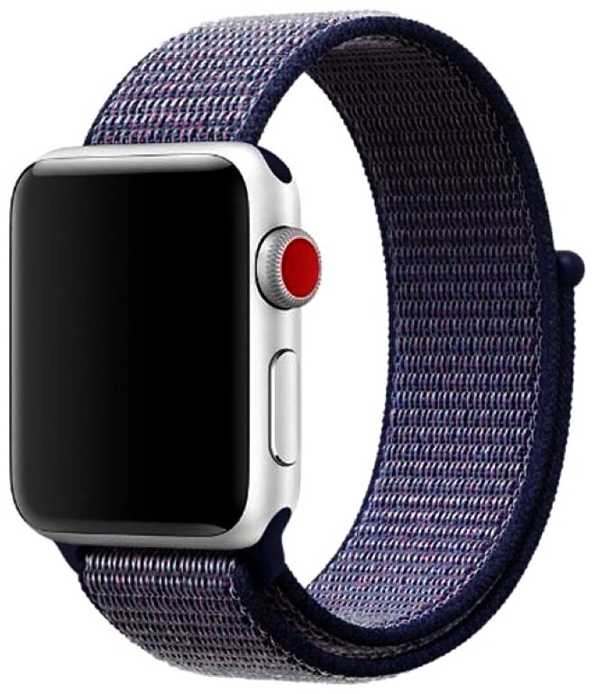 Ремешок Devia Deluxe Series для Apple Watch 44 / 42 мм (Фиолетовый)