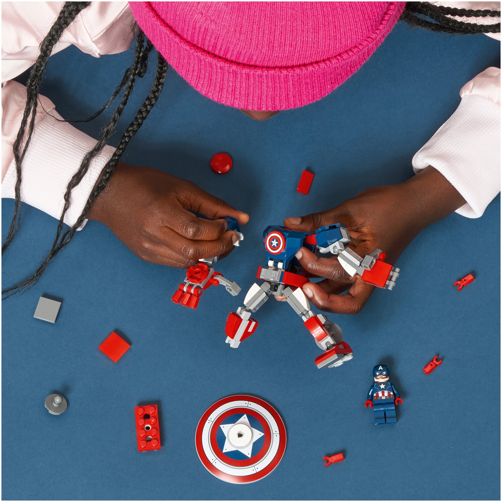 Конструктор LEGO Super Heroes Капитан Америка: Робот - фото №7