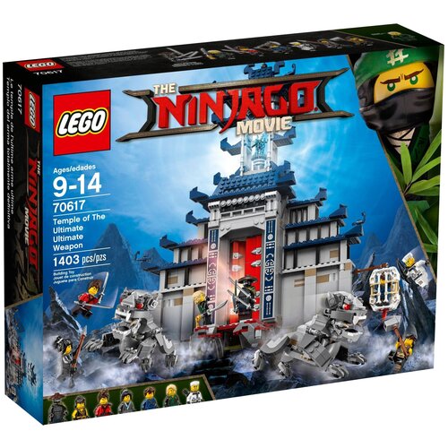 Конструктор LEGO The Ninjago Movie 70617 Храм Последнего великого ордена, 1403 дет.