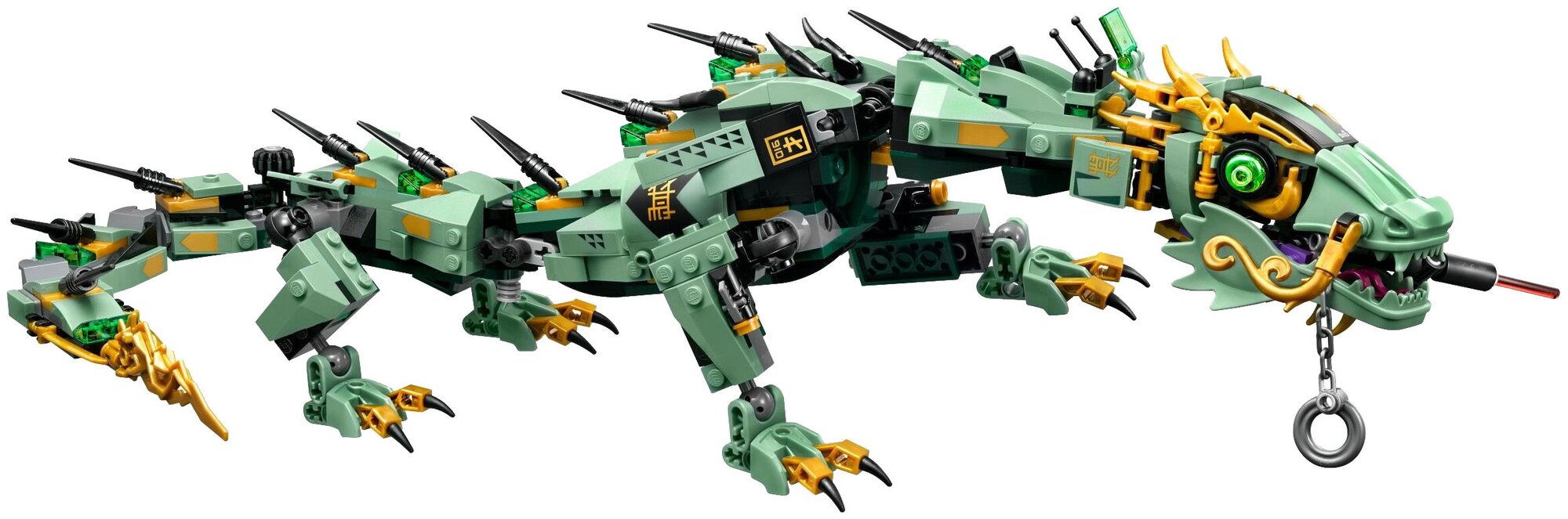 LEGO NINJAGO Механический Дракон Зелёного Ниндзя - фото №4
