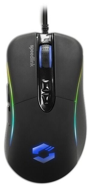 Мышь Speedlink Sicanos RGB Gaming Mouse black проводная для PC (SL-680013-BK)