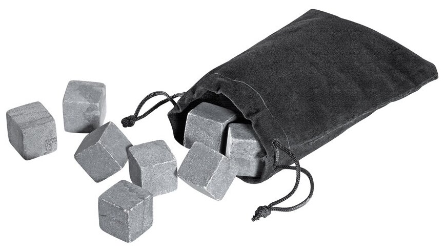 Картинки Охлаждающие кубики для напитков, COOL ROCKS от Cilio, 2х2х2 см, гранит