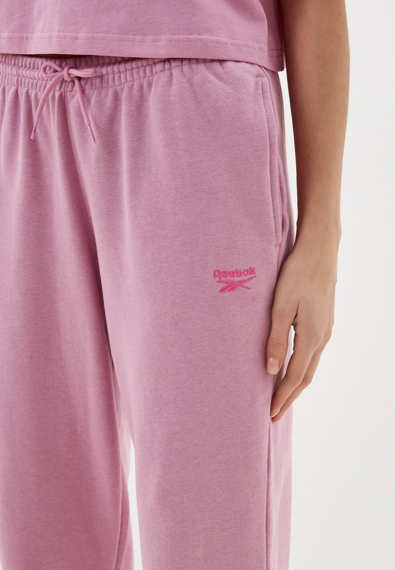 Брюки спортивные Reebok [REE]CYCLED, размер S, розовый, — фото 1