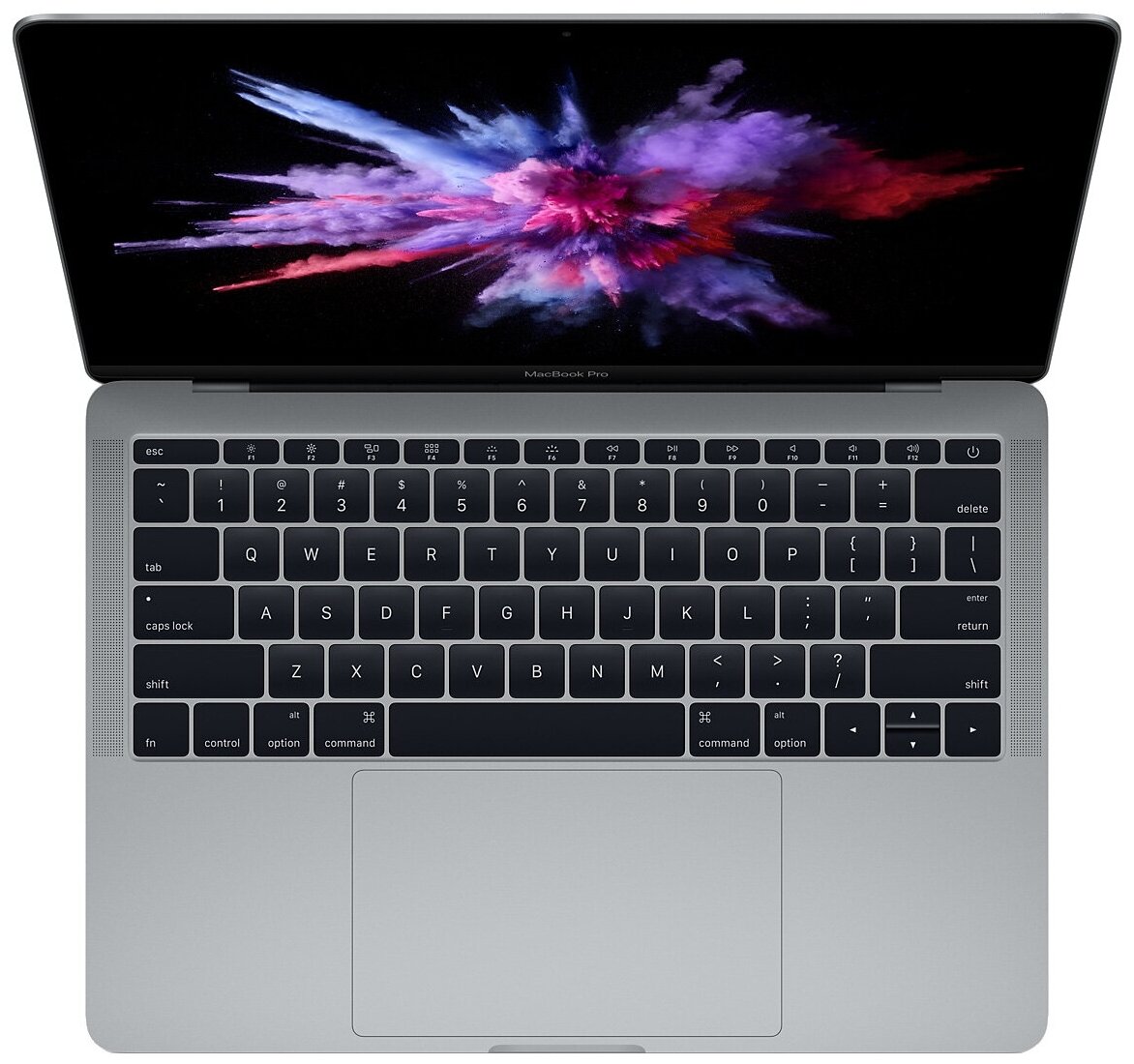 13.3" Ноутбук Apple MacBook Pro 13 Late 2016 2560x1600, Intel Core i5 2 ГГц, RAM 8 ГБ, LPDDR3, SSD 256 ГБ, Intel Iris Graphics 540, macOS, RU, MLL42RU/A, серый космос