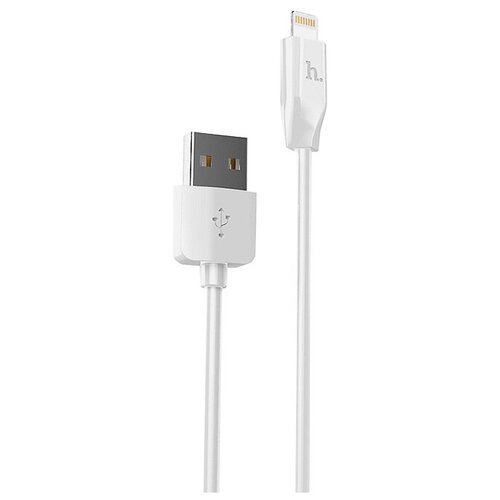 Кабель Hoco Кабель зарядный Hoco Premium Product X1 Rapid USB - Lightning , 1 м Белый, 2 м, 1 шт., белый кабель usb hoco x1 rapid usb lightning 2 4а 2м белый