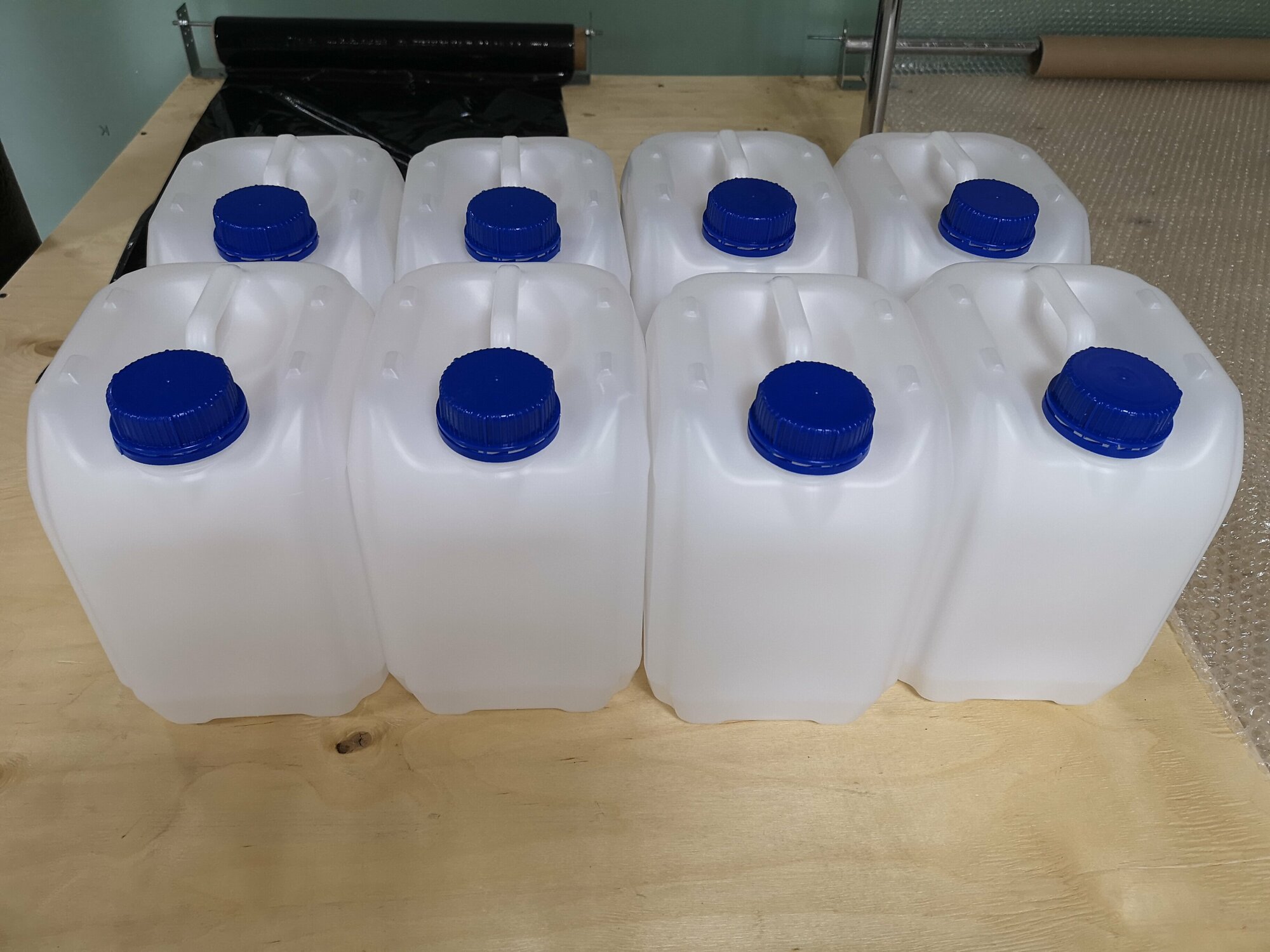 Канистра пищевая пластиковая для воды, 5 л, комплект из 8 шт - фотография № 4