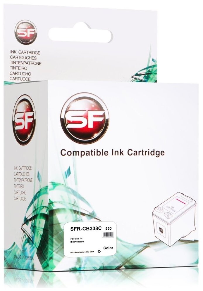 Картридж SuperFine SFR-CB338C для HP CB338HE № 141XL color