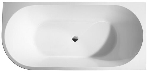 Ванна Abber AB9257, акрил, угловая, глянцевое покрытие, белый