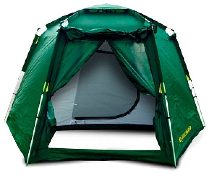 Палатка кемпинговая четырёхместная Talberg Grand 4, зеленый
