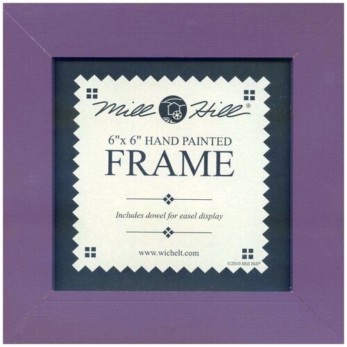 Рама Mill Hill GBFRM, 20.3х20.3 см, фиолетовый