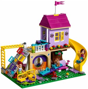 LEGO 41325 Heartlake City Playground - Лего Игровая площадка Хартлейк сити  — купить в интернет-магазине по низкой цене на Яндекс Маркете