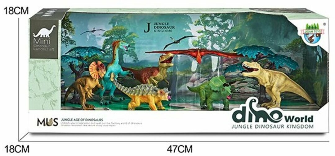Набор фигурок Динозавры, 9 предм. Наша Игрушка 201055344