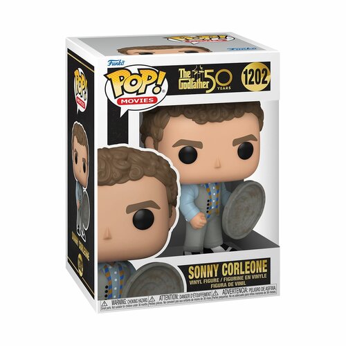 Фигурка Funko POP! Movies: The Godfather 50th - Sonny Corleone 61528, 10 см набор артбук крестный отец история создания культового фильма фигурка уточка тёмный герой