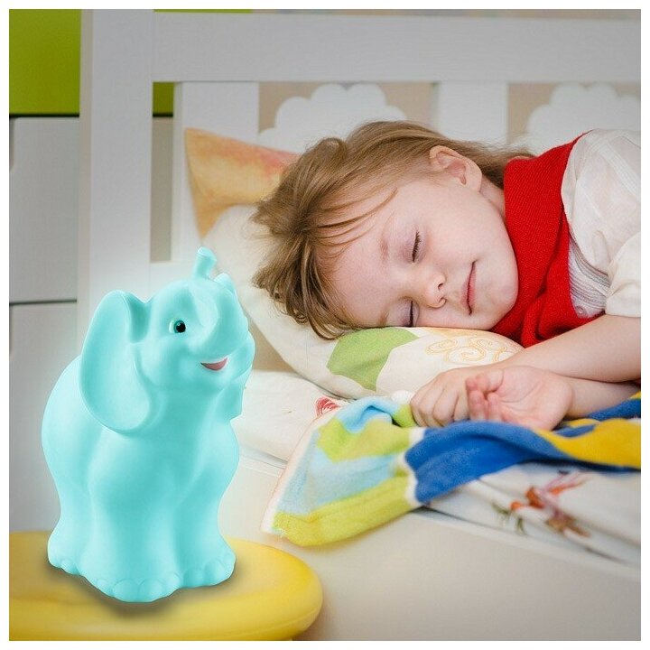 Светильник-ночник Novotech Night Light NT17 089 светодиодный с выкл. 5LED 0.3W RGB 4.5V белый - фото №4