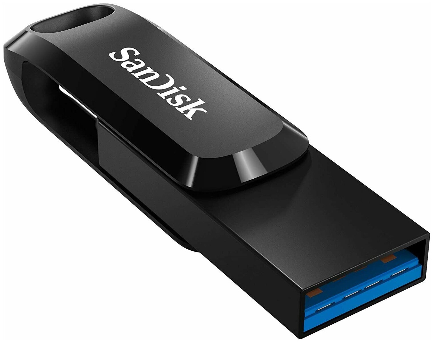 Флешка USB SANDISK Ultra Dual Drive Go 32ГБ, USB3.1, черный [sdddc3-032g-g46] - фото №2
