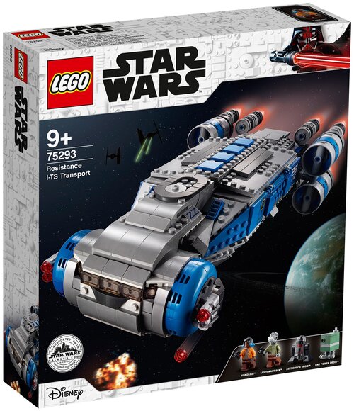 Конструктор LEGO Star Wars 75293 Транспортный корабль Сопротивления I-TS, 932 дет.