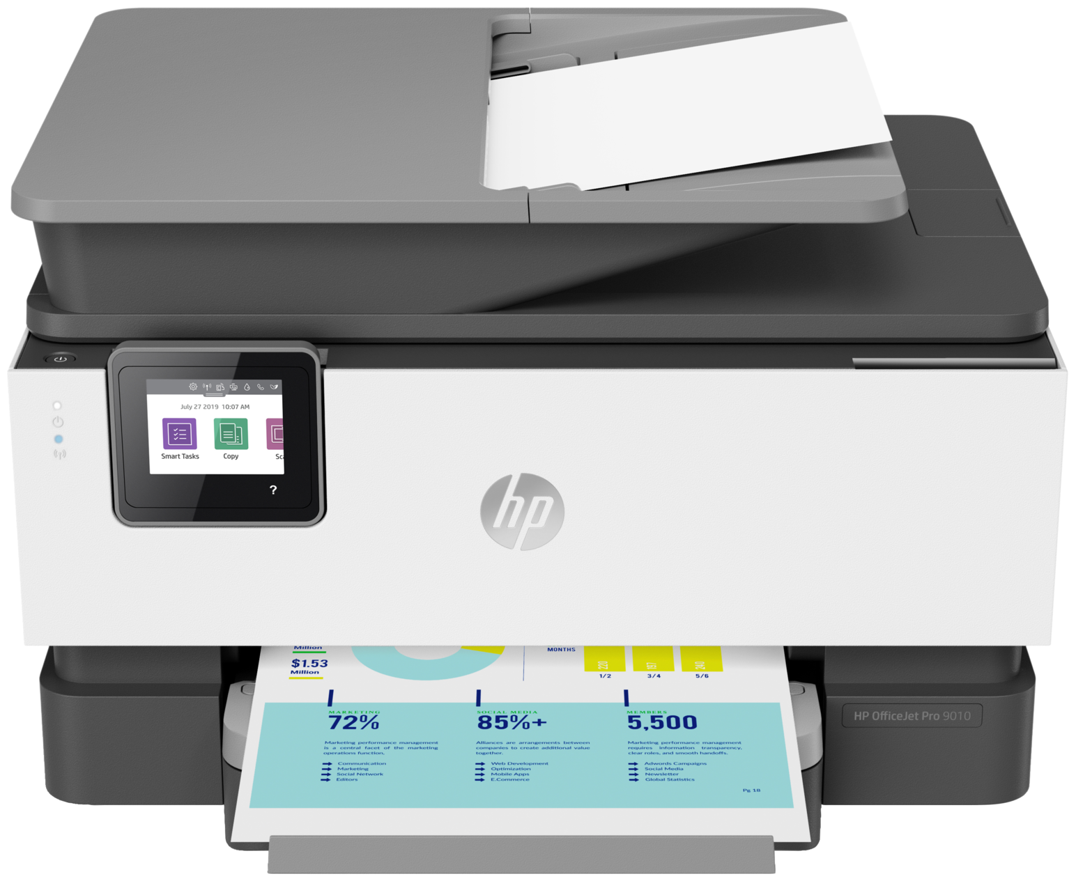 МФУ струйное HP OfficeJet Pro 9010 цветн. A4
