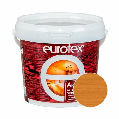 EUROTEX Аквалазурь EUROTEX Калужница 0,9 кг