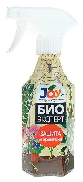 СЗР БИОэксперт от вредителей JOY 400мл. (20шт/кор) - фотография № 6