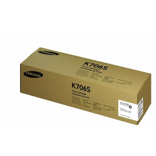 Картридж Samsung MLT-K706S, 45000 стр, черный samsung тонер картридж оригинальный samsung mlt k706s ss817a черный 45k