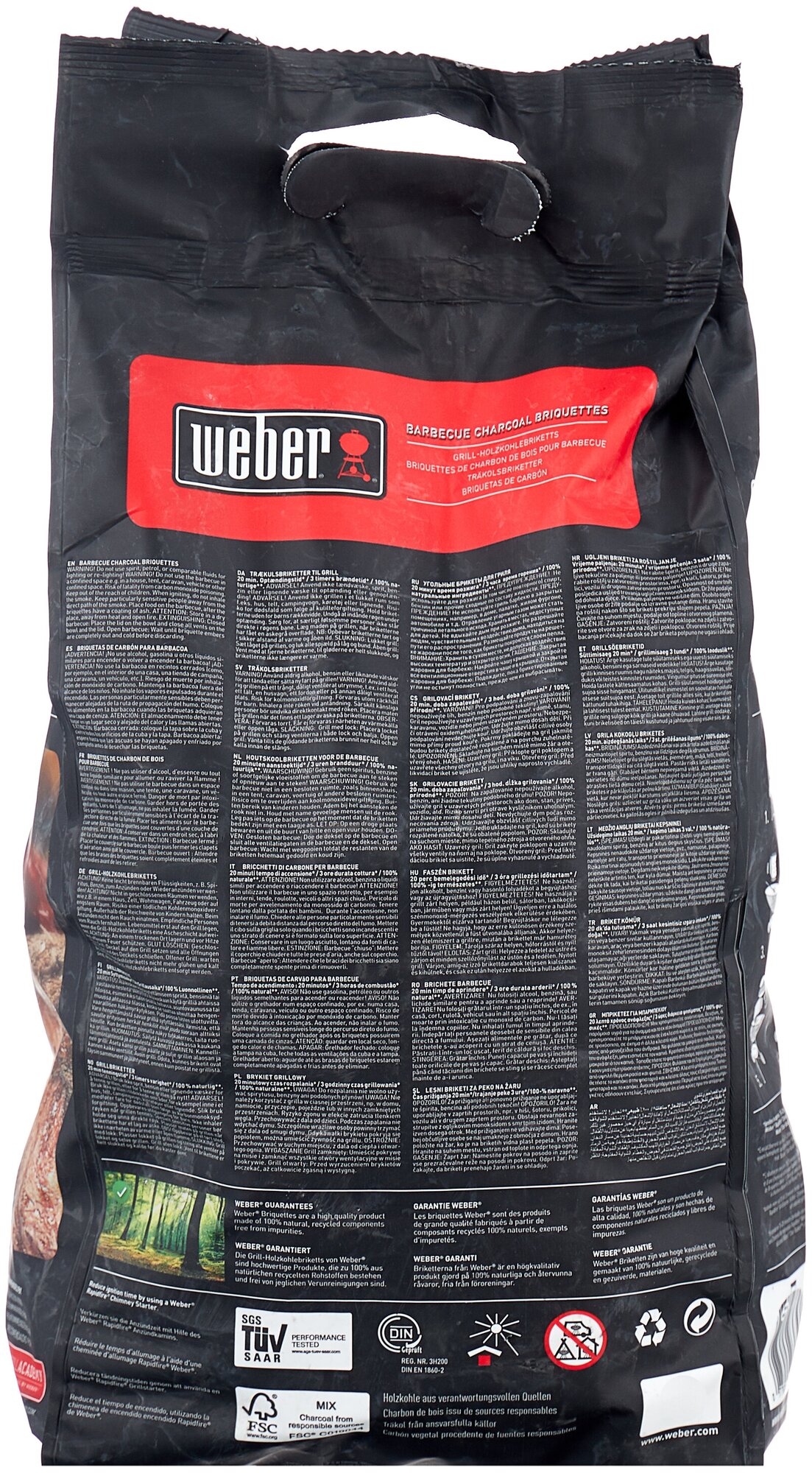 Брикеты для розжига Weber - фото №3