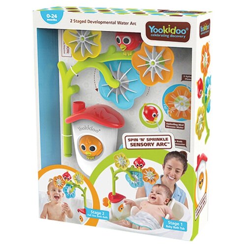 Купить Игрушка для ванной Yookidoo Мобиль для ванной (40158) разноцветный, Игрушки для ванной