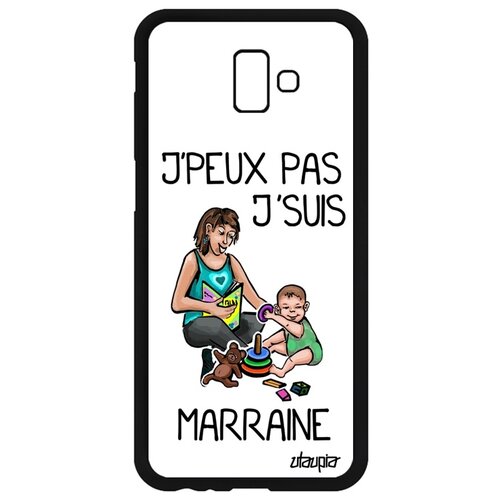 фото Чехол для мобильного samsung galaxy j6 plus 2018, "не могу - стала крестной!" мать юмор utaupia