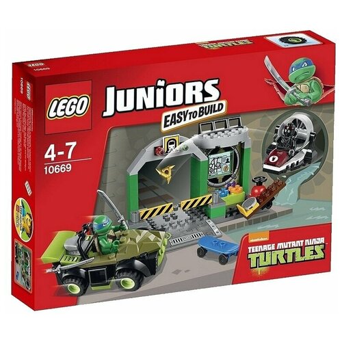 Конструктор LEGO Juniors 10669 Логово черепашек