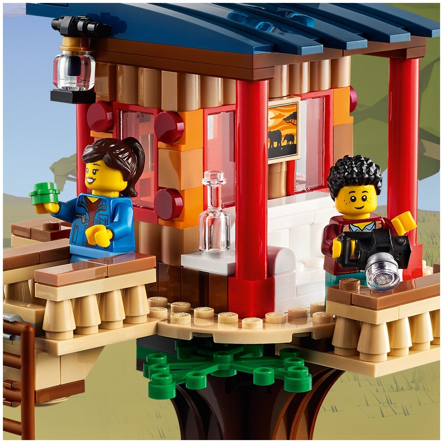 Конструктор LEGO Creator 31116 "Домик на дереве для сафари", 397 деталей Unknown - фото №7