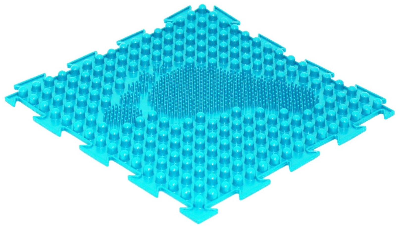 Модульный коврик Ортодон "Ёлочка" мягкая (бирюзовый) правый