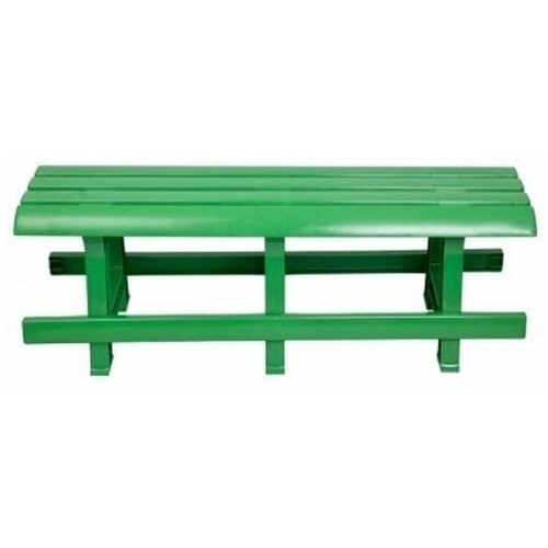 Скамейка Стандарт Пластик №3 (120-0040), зеленый, 120 х 40 х 42 см скамейка стандарт пластик 3 120 0040 темно зеленый 120 х 40 х 42 см