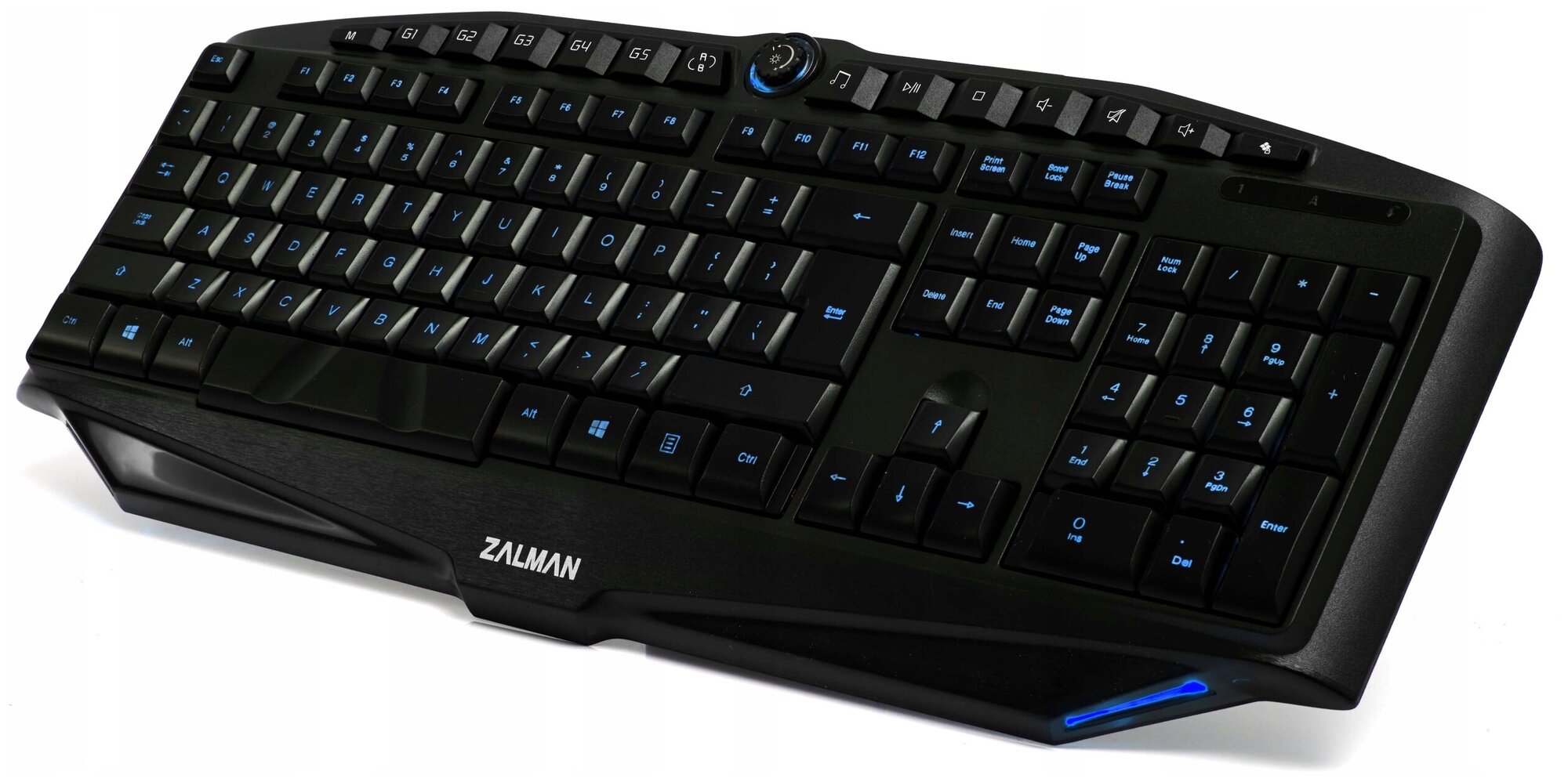 Игровая клавиатура Zalman ZM-K400G Black USB — купить в интернет