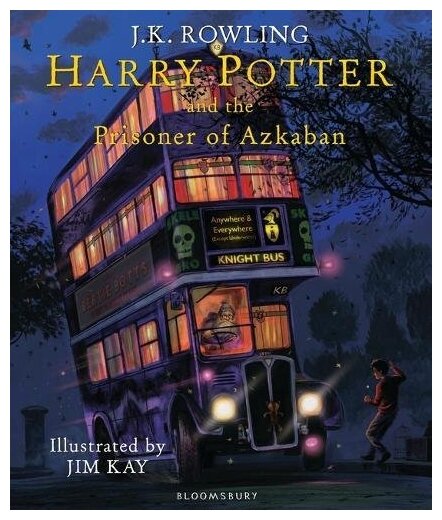Harry Potter and the Prisoner of Azkaban Illustrated Edition / Роулинг Дж.К. Гарри Поттер и узник Азкабана (на английском языке)