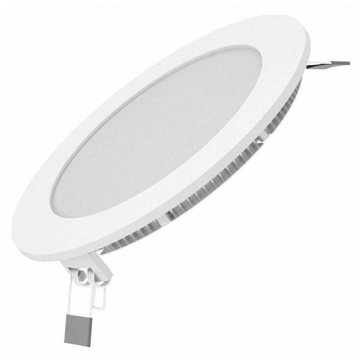 Светильник Gauss Slim круг 12W 880lm 4000K 180-265V LED 939111212