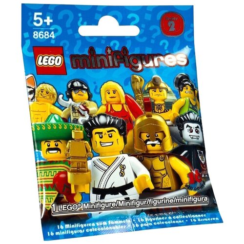 Минифигурка LEGO Collectable Minifigures 8684 Серия 2 минифигурка lego collectable minifigures 71012 герои диснея