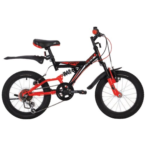 Детский велосипед Novatrack Dart 16 5sp год 2020 цвет Белый 1199000₽