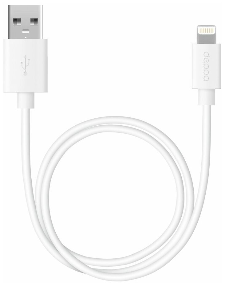 Кабель Deppa USB - Lightning (72223)