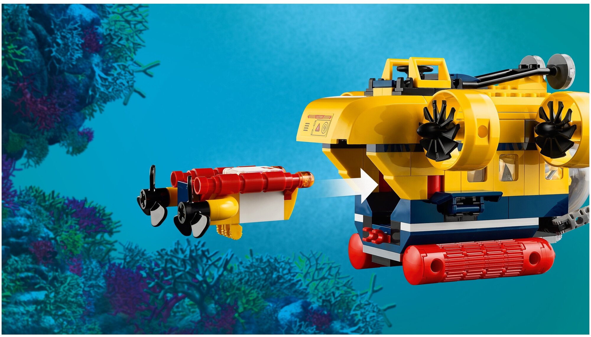 Конструктор LEGO City Океан: исследовательская база, 286 деталей (60264) - фото №8