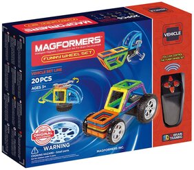 Конструктор Magformers Vehicle 707012 Забавные машинки