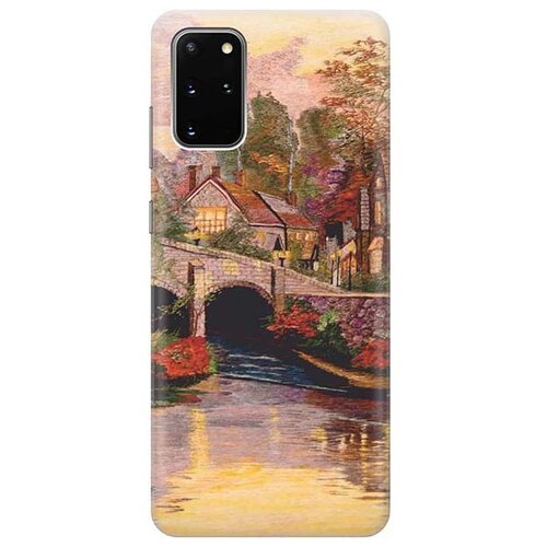 Чехол - накладка ArtColor для Samsung Galaxy S20+ с принтом Вид на живописный мост чехол накладка artcolor для huawei mate 40 pro с принтом вид на живописный мост