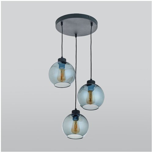 Светильник TK Lighting Cubus Graphite 2819, E27, 180 Вт, кол-во ламп: 3 шт., цвет: черный