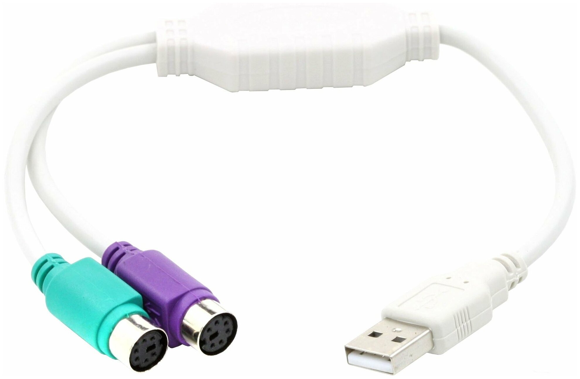 Конвертер PS/2 устройства -> USB порт Cablexpert UAPS12, 2xPS/2 /AM