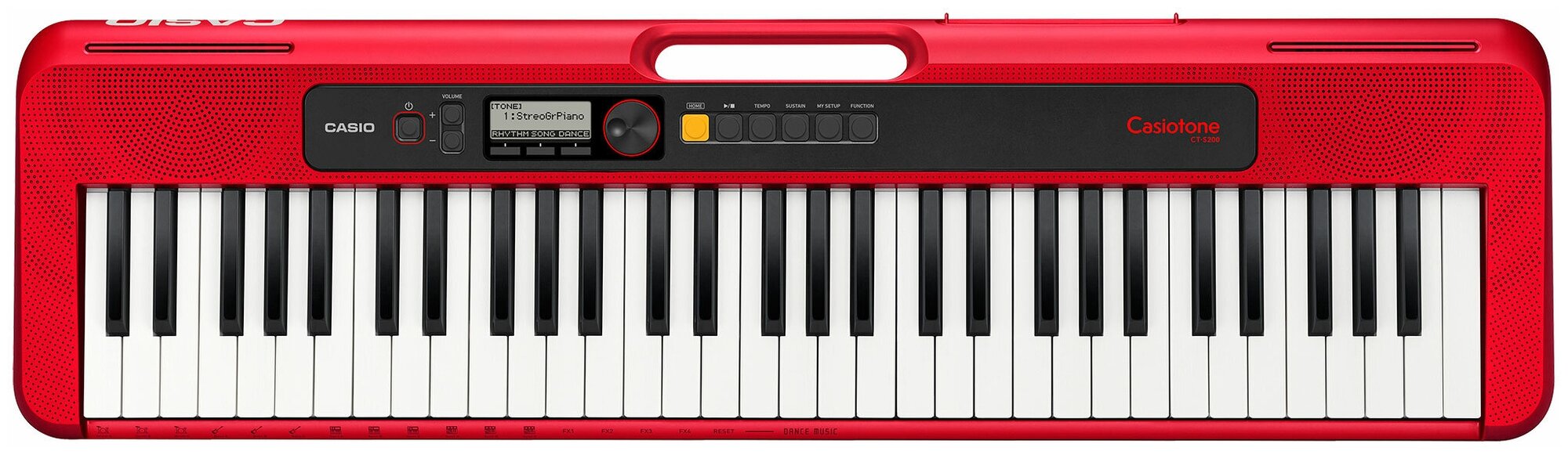 Синтезатор CASIO CT-S200RD - фотография № 1